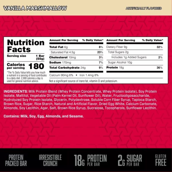 Alternative view of PROTEIN CRISP BAR